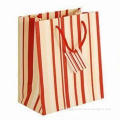 Promotional Paper Gift Carrier Bag, Measures 28 x 24 x 10cm, Various Designs are Available
